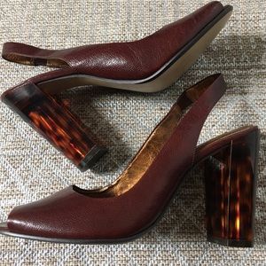 Nine West Leopard Print Heels